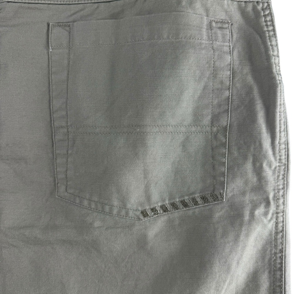 OAKLEY Shorts Mens 38 Khaki Fingerprint 2.8 Loose Fit Y2K Skate Golf 2006 NEW - Picture 12 of 13